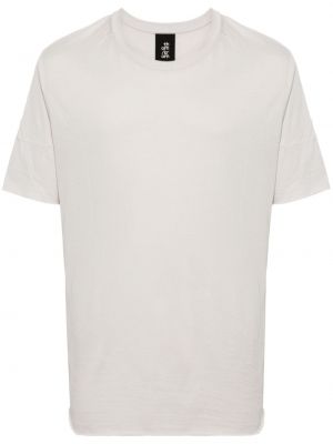 Bavlněné tričko Thom Krom šedé