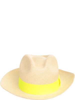 Пляжная шляпа Artesano желтая