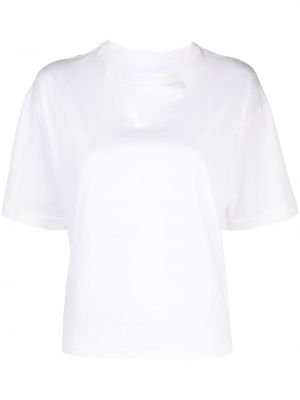 Camiseta con estampado Karl Lagerfeld blanco