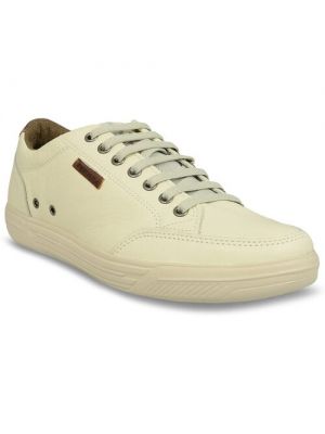 Белые кожаные ботинки Pegada