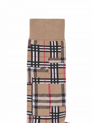 Calcetines a cuadros Burberry