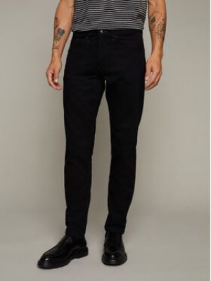 Priliehavé džínsy s rovným strihom Matinique čierna