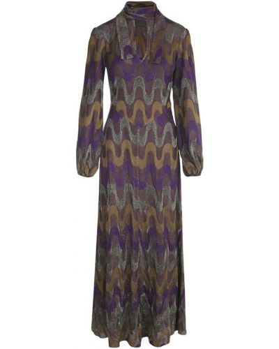 Sukienka M Missoni - Fioletowy