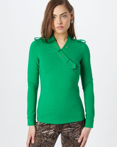 Majica z dolgimi rokavi Karen Millen zelena