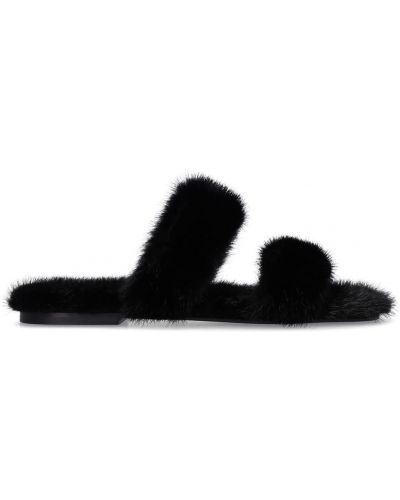 Sandali Saint Laurent črna