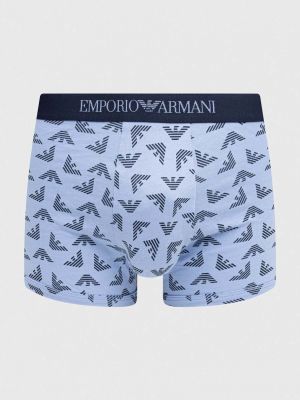Bombažne boksarice Emporio Armani Underwear bela