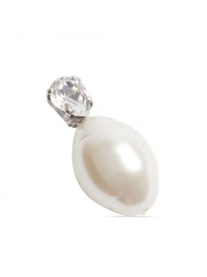 Náušnice s perlami Simone Rocha stříbrné