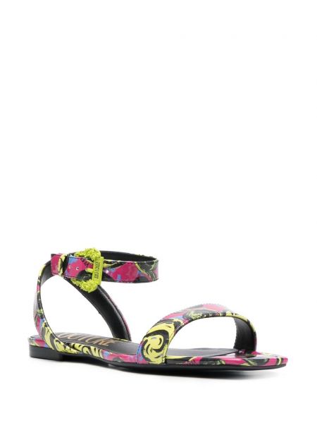 Sandales Versace Jeans Couture rose