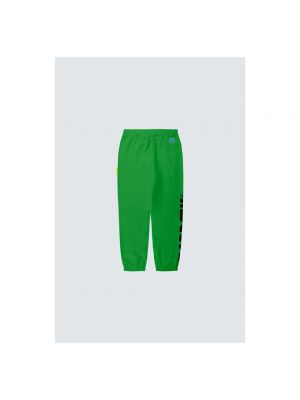 Pantalones de chándal de algodón con estampado Barrow verde