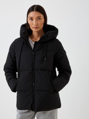 Утепленная демисезонная куртка Allegri черная