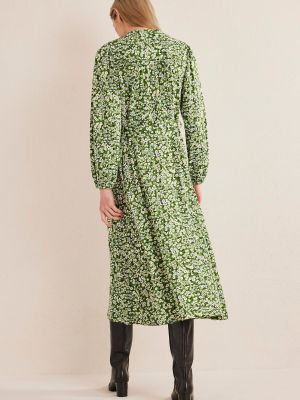 Платье из джерси из джерси Boden зеленый