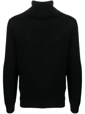 Sweter z wełny merino Allude czarny