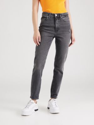 Hviezdne džínsy s rovným strihom Mavi sivá