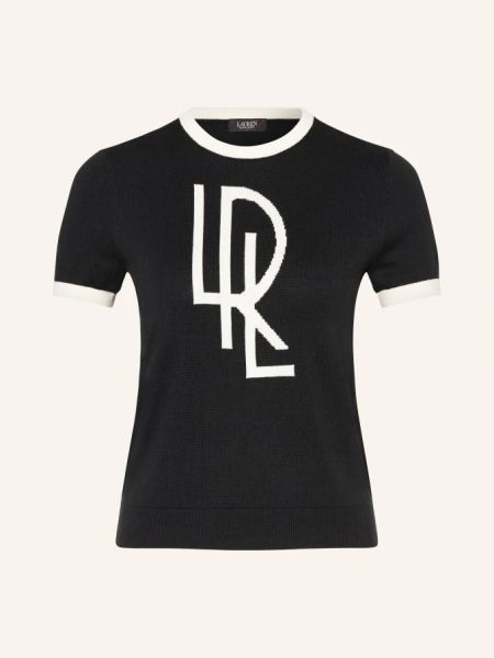 Трикотажная рубашка Lauren Ralph Lauren черная