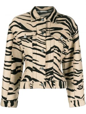 Jacke mit print mit zebra-muster Stella Mccartney