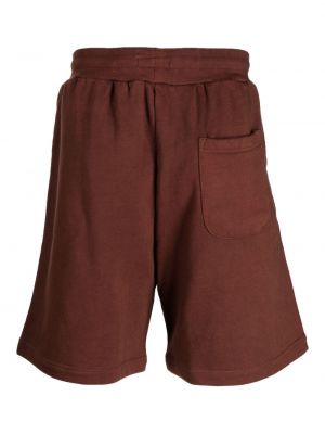 Shorts aus baumwoll mit print Market rot
