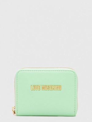 Portfel Love Moschino zielony