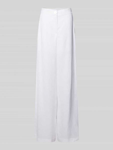 Spodnie w jednolitym kolorze Armani Exchange białe