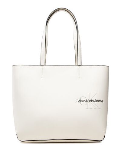 Bevásárlótáska Calvin Klein Jeans fehér