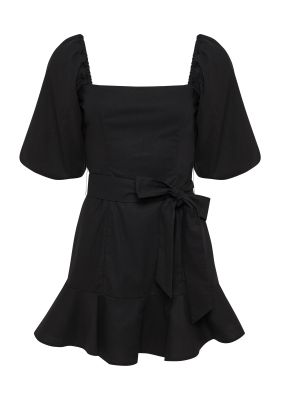 Вечерна рокля Tussah черно