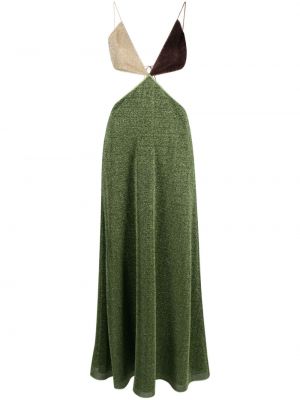 Макси рокля Oséree зелено