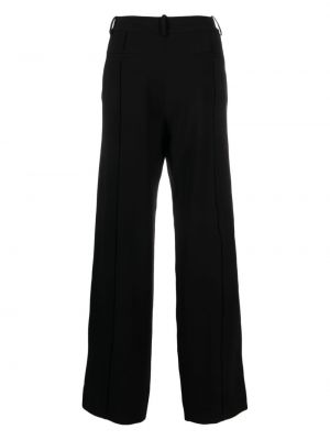 Pantalon large en crêpe Proenza Schouler noir