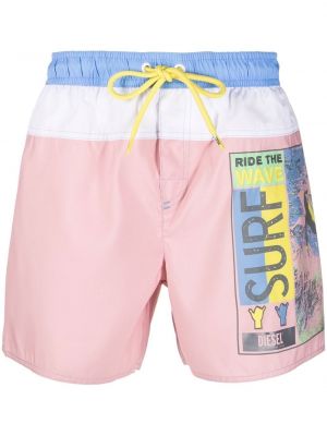 Strand treningsshorts Diesel rosa