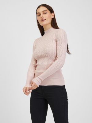Różowy sweter Orsay