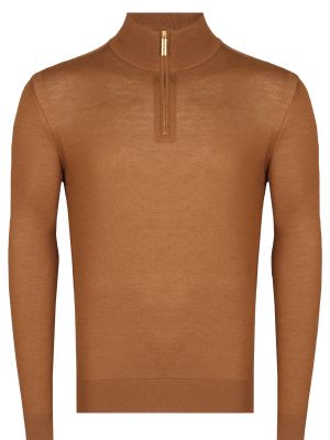 Рубашка Stefano Ricci коричневая