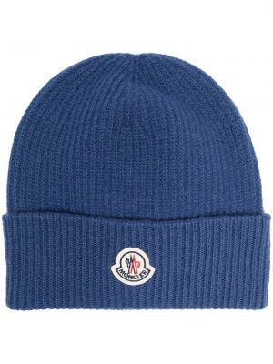 Kepurė Moncler mėlyna
