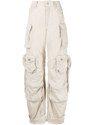 Pantaloni cargo The Attico beige