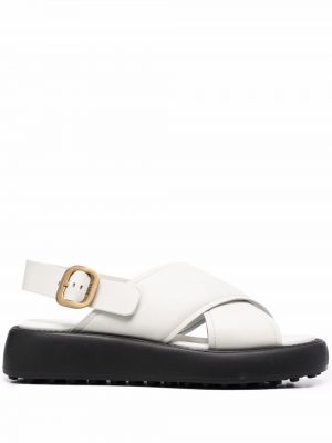 Slingback sandaler med reim Tod's hvit