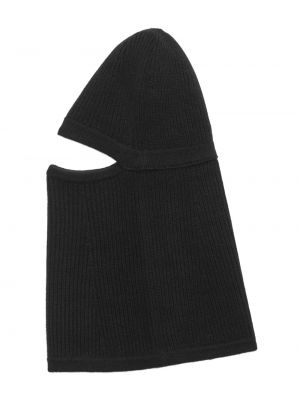 Megztas kepurė Saint Laurent juoda