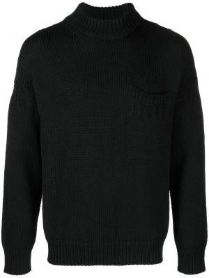 Strick pullover Ten C schwarz