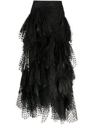 Tylové sukně Zimmermann černé