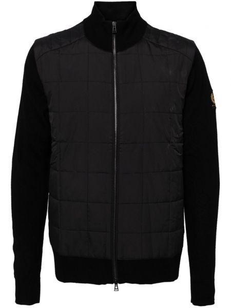 Fermuarlı hırka Belstaff siyah