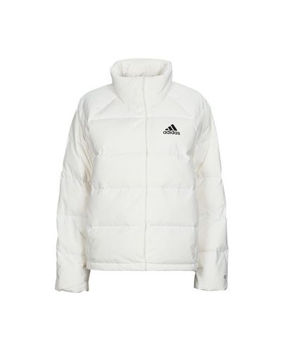 Pikowana kurtka Adidas biała