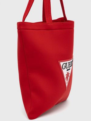 Пляжна сумка Guess червона