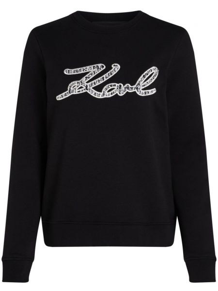 Sweatshirt Karl Lagerfeld sort