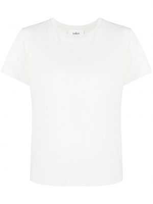 Bavlněné tričko Ba&sh bílé