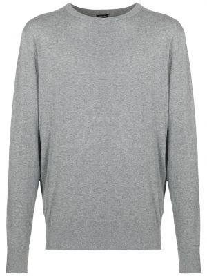 Памучен пуловер Osklen сиво