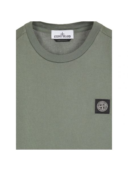 Camisa manga corta Stone Island verde