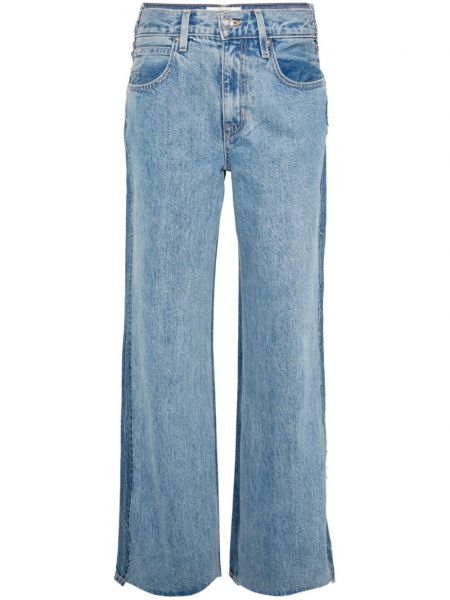 Forretning flared jeans Slvrlake blå