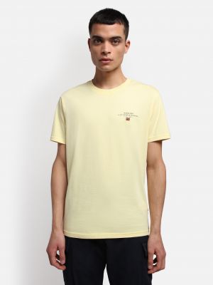 Тениска Napapijri жълто