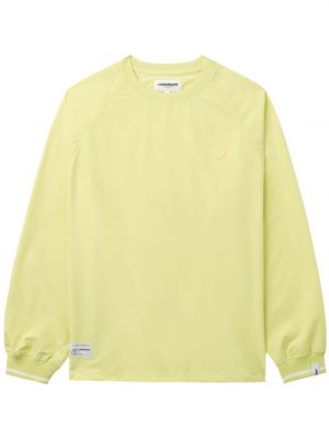 Sweatshirt mit rundhalsausschnitt Chocoolate gelb