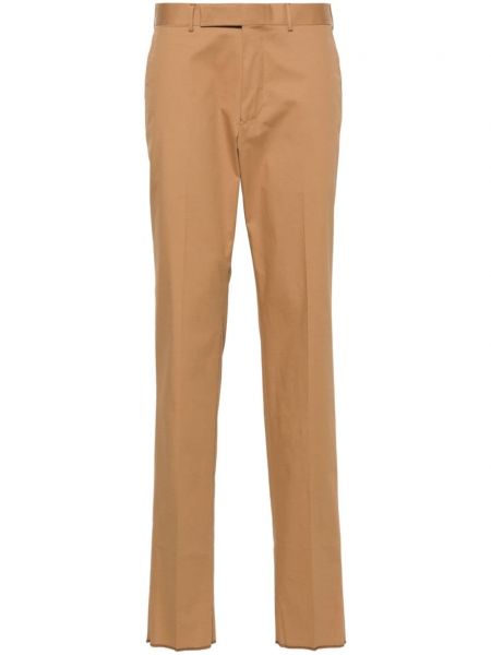 Pantalon chino en coton Zegna marron