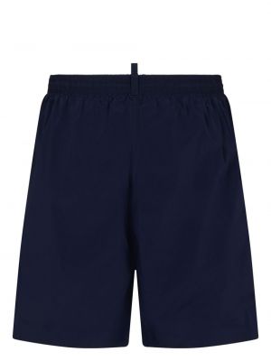 Shorts avec applique Dsquared2 bleu