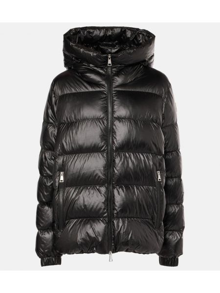 Kort jacka i dun Moncler svart