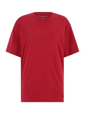 Marškinėliai Aéropostale raudona
