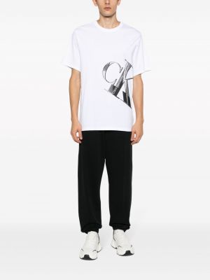 Kokvilnas t-krekls ar apdruku Calvin Klein Jeans